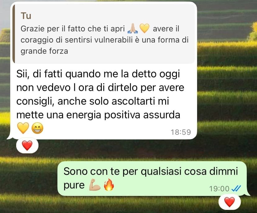 Testimonianza di determinazione